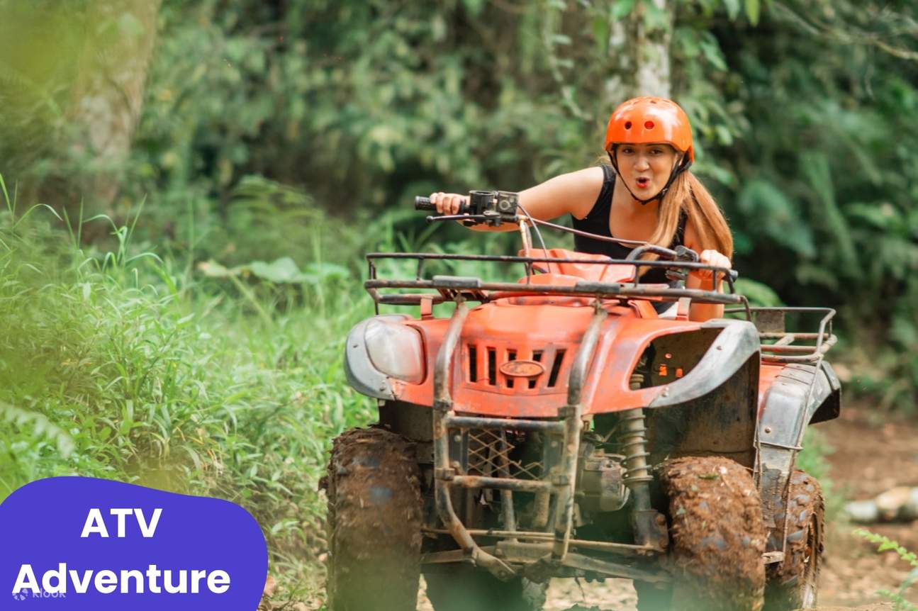 Avventura di rafting, quad, bagno con gli elefanti, Samet Nangshe e altro  