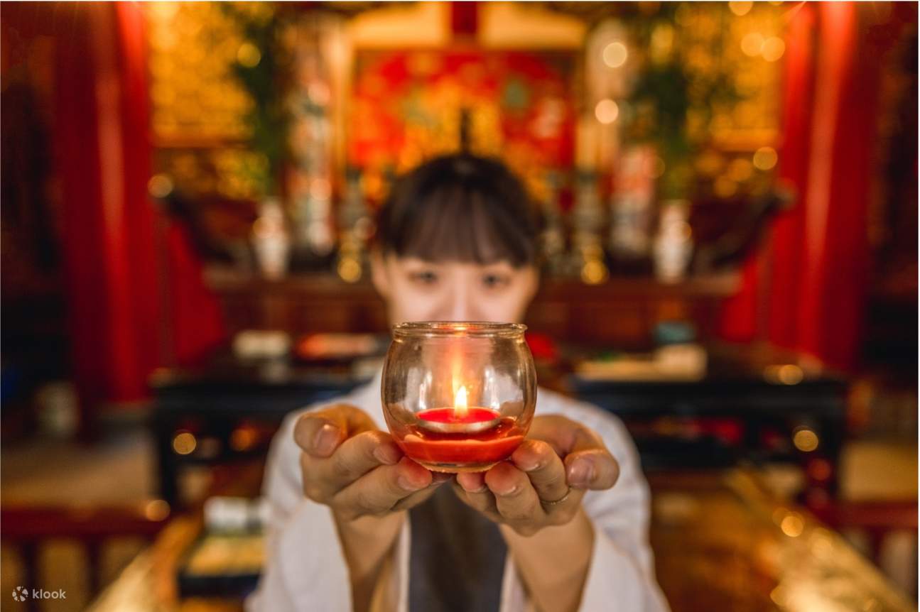 宜蘭傳藝園區文昌祠點心燈