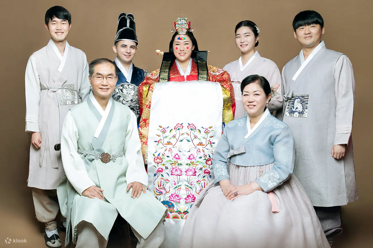 韩国传统婚礼体验