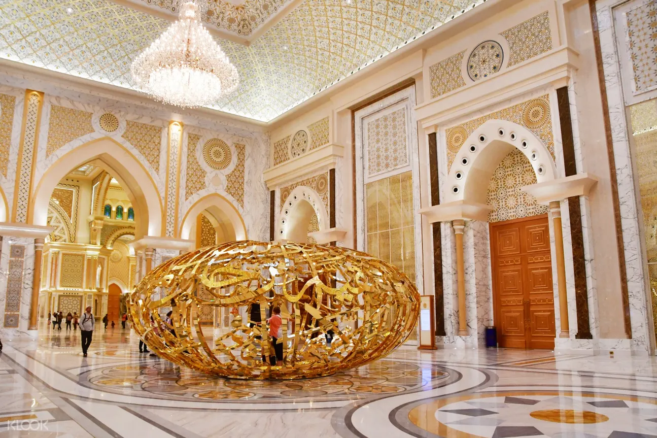 Sheikh Zayed Mosque, Qasr Al Watan, & Etihad Towers Tour in Abu Dhabi