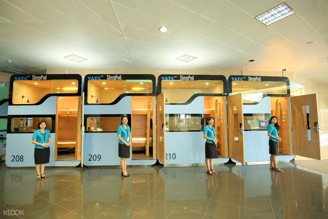 Sleep Pod Service at Noi Bai Airport