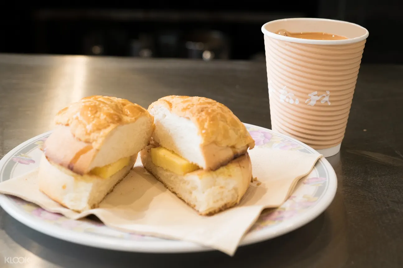 灣仔我杯茶菠蘿油