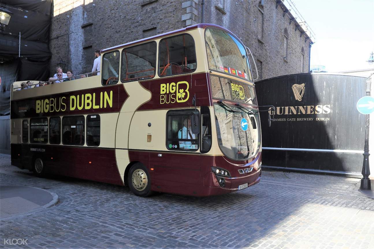 dublin open top bus tour
