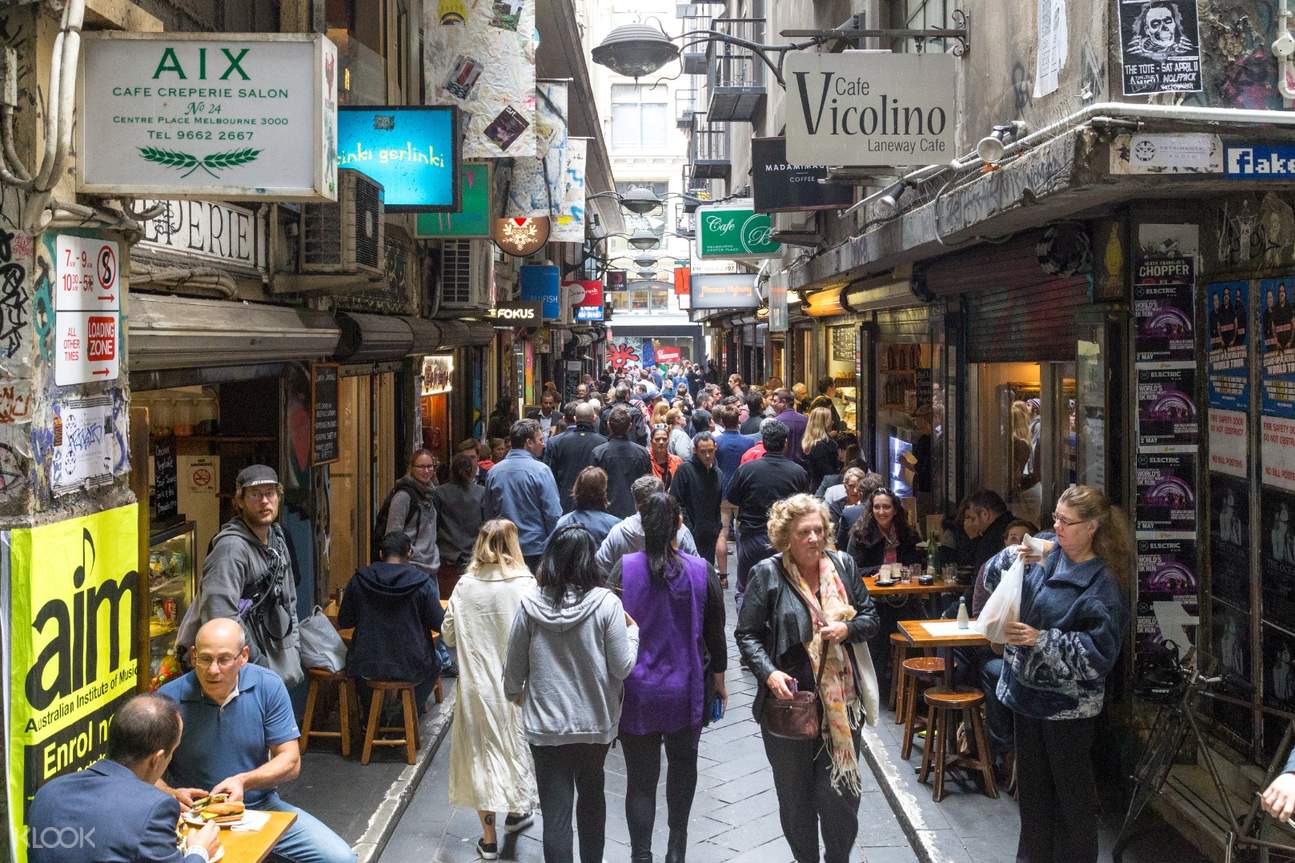 shopping area in melbourne