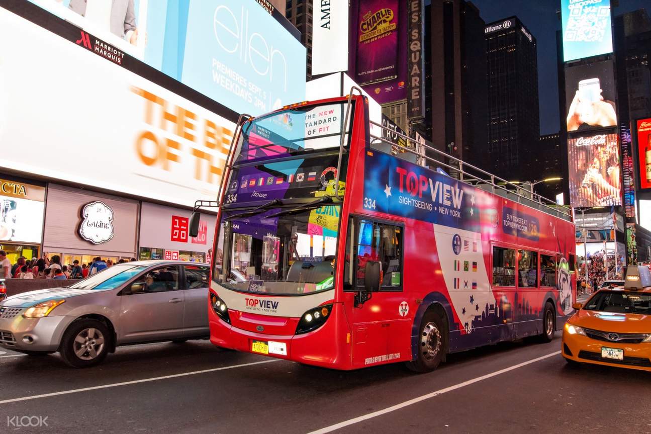 sightseeing bus tours new york