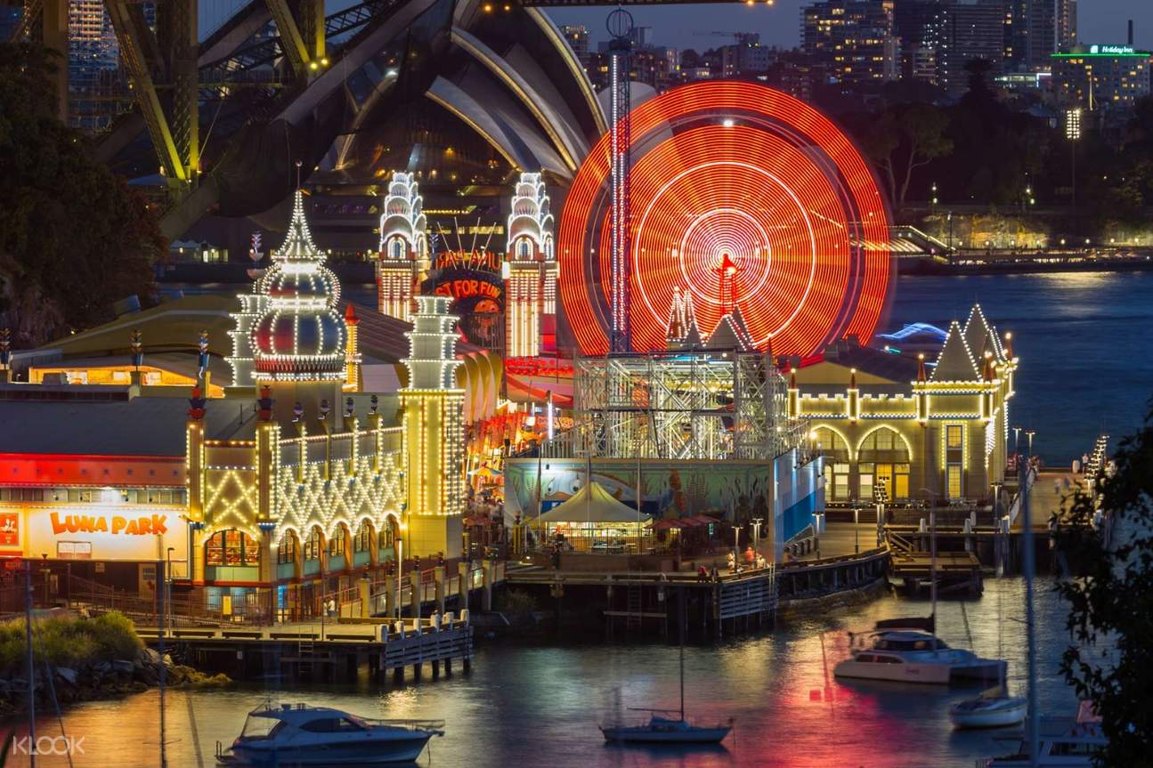 Luna Park Sydney Ticket with Food Voucher