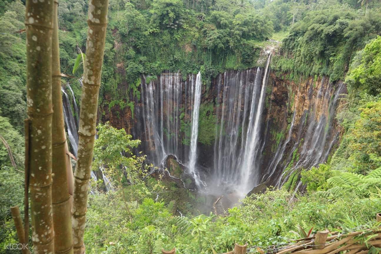 Tumpak Sewu  Waterfall  and Rainbow Village Private Tour Klook