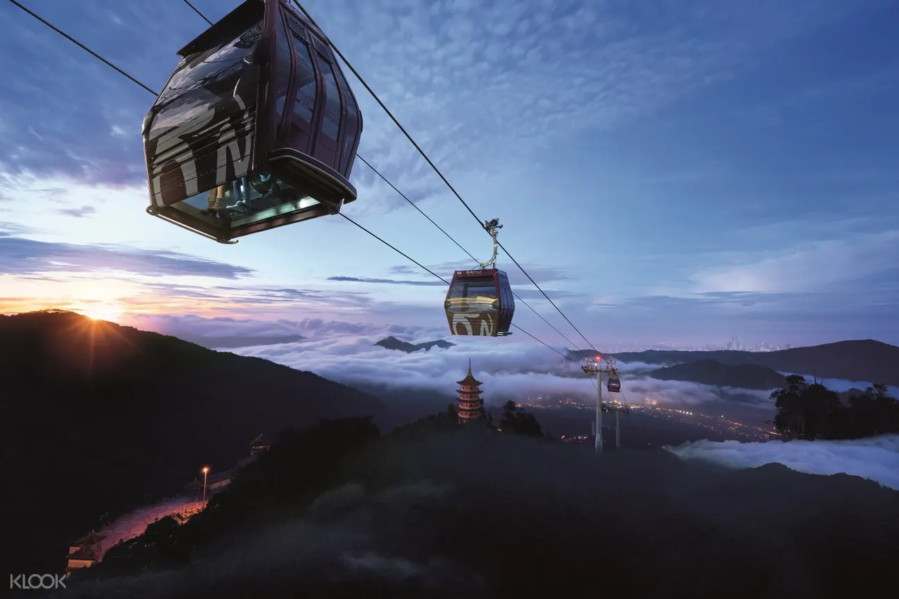 Awana Skyway Gondola Cable Car In Genting Highlands Qr Code Direct Entry