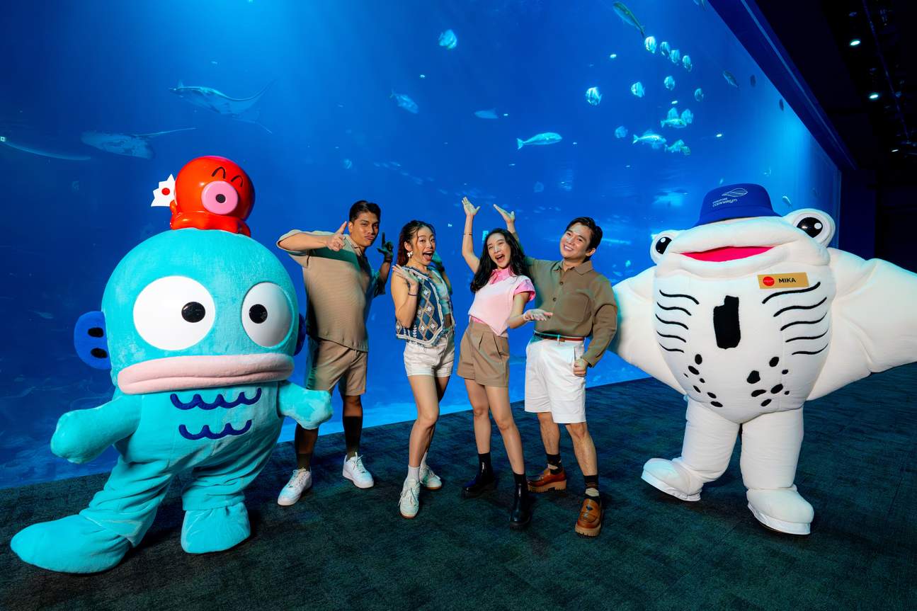 [Hangyodon Marine Discovery] Datang dan sapa Hangyodon dan Mika berukuran besar selama kunjunganmu! 