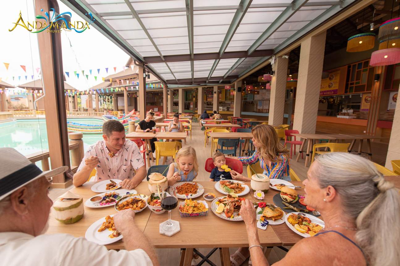 アンダマンダプーケット 食事