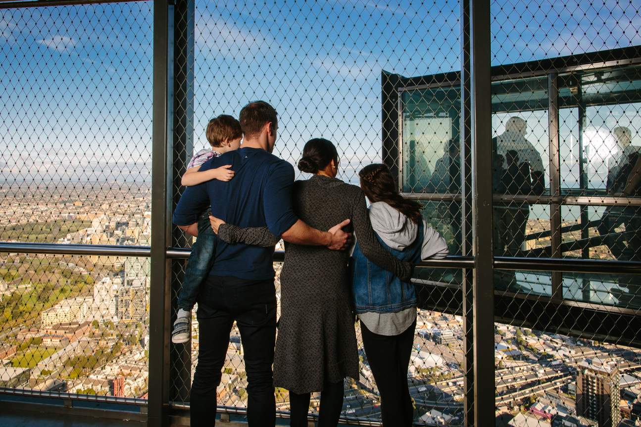 Discover Melbourne from new heights with the thrilling Melbourne Skydeck experience