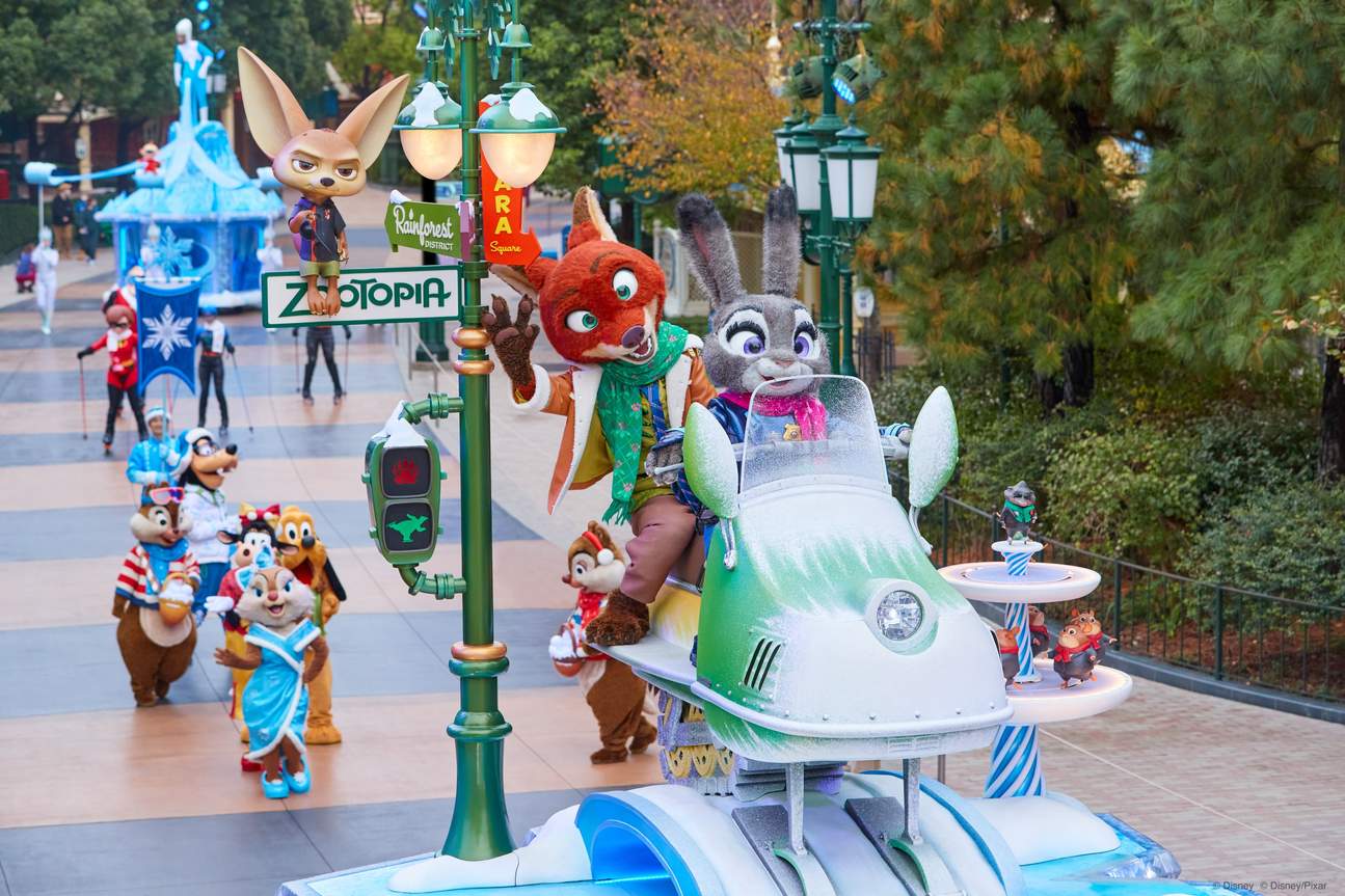 New Shanghai Disney's 'Zootopia' Attraction & Dining Info