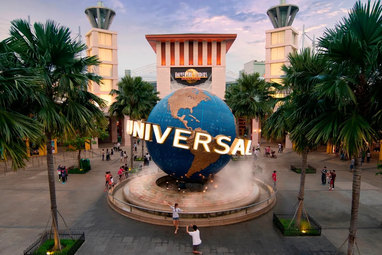 Universal Studios iconic globe