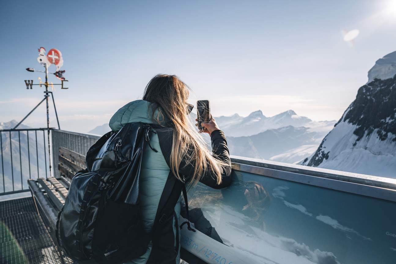 플랫폼에서 바라보는 풍경