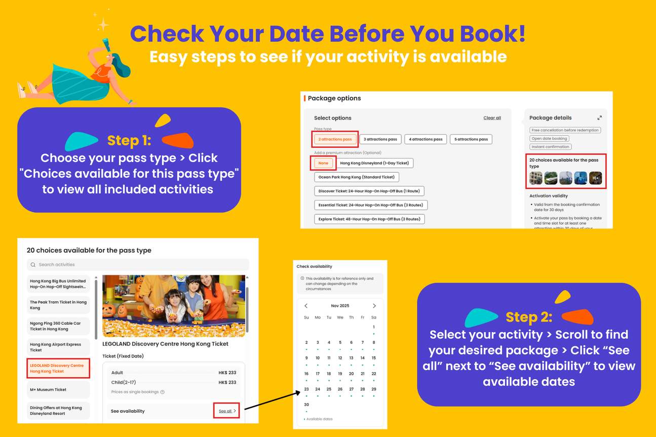 Klook Pass Гонконг