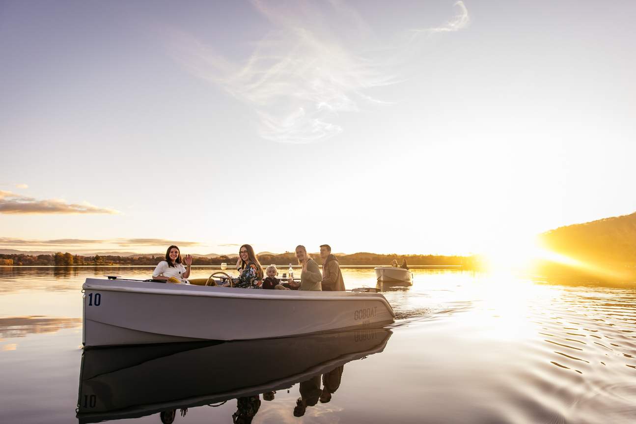 rental perahu listrik canberra