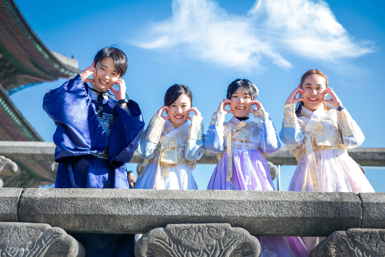 景福宫韩服体验（Daehanhanbok提供）