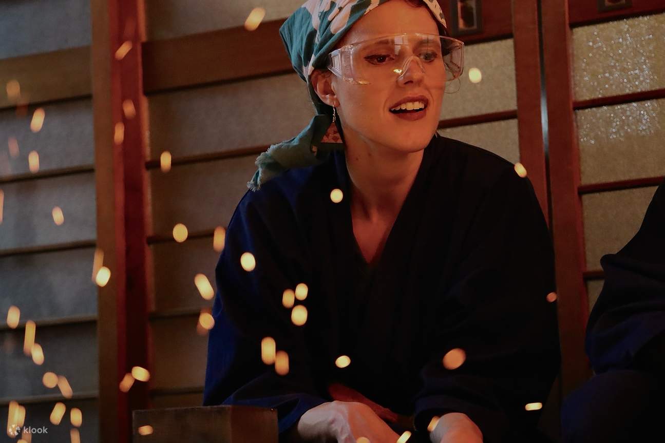 在歷史悠久的豪宅裏體驗忍者武器製作課程