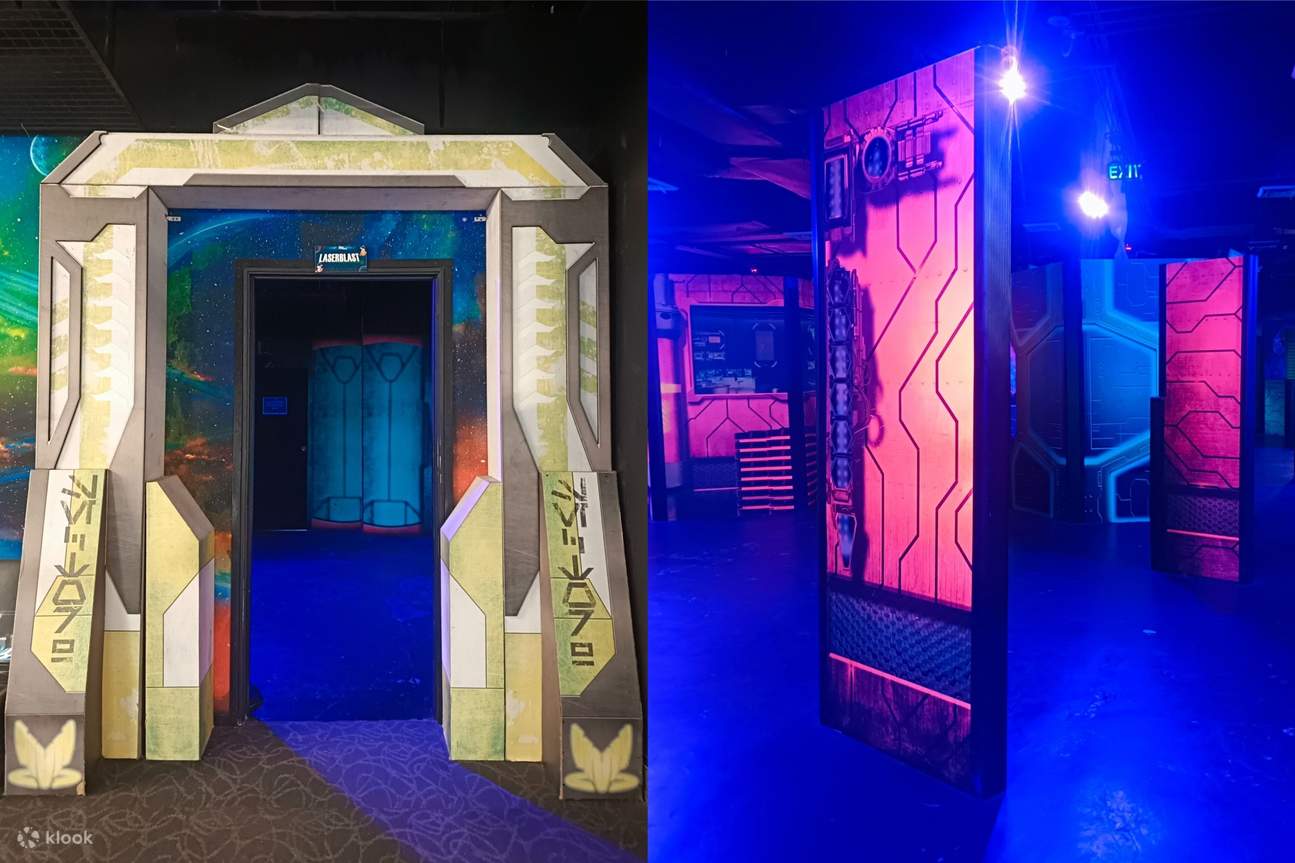 Лазерный бой в Laser Madness