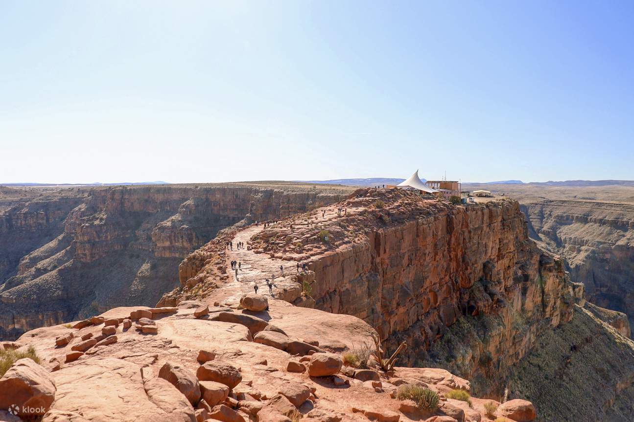 West Rim Window The Golden Eagle Grand Canyon West Rim Helicopter Tour from Las Vegas ...