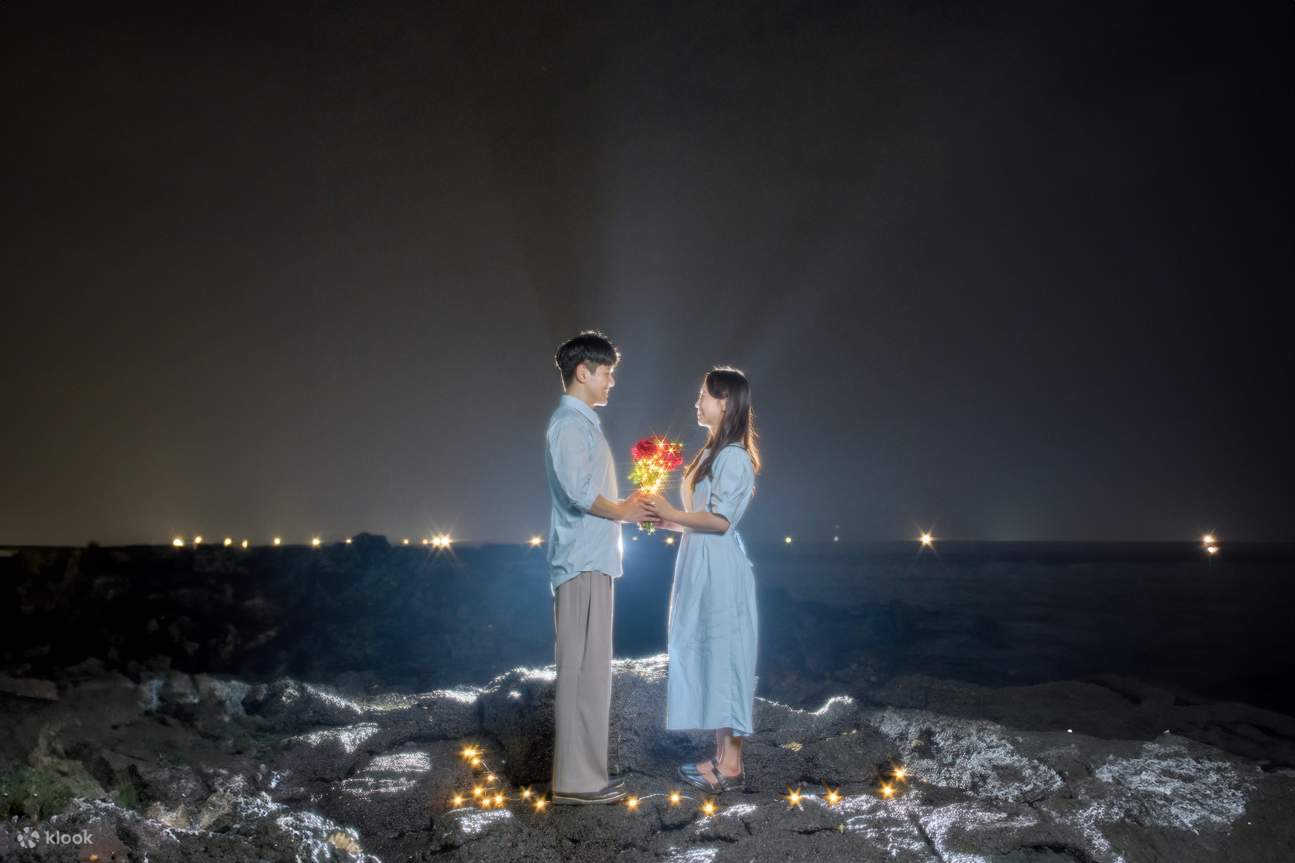 Jeju bei Nacht – Schnappschuss