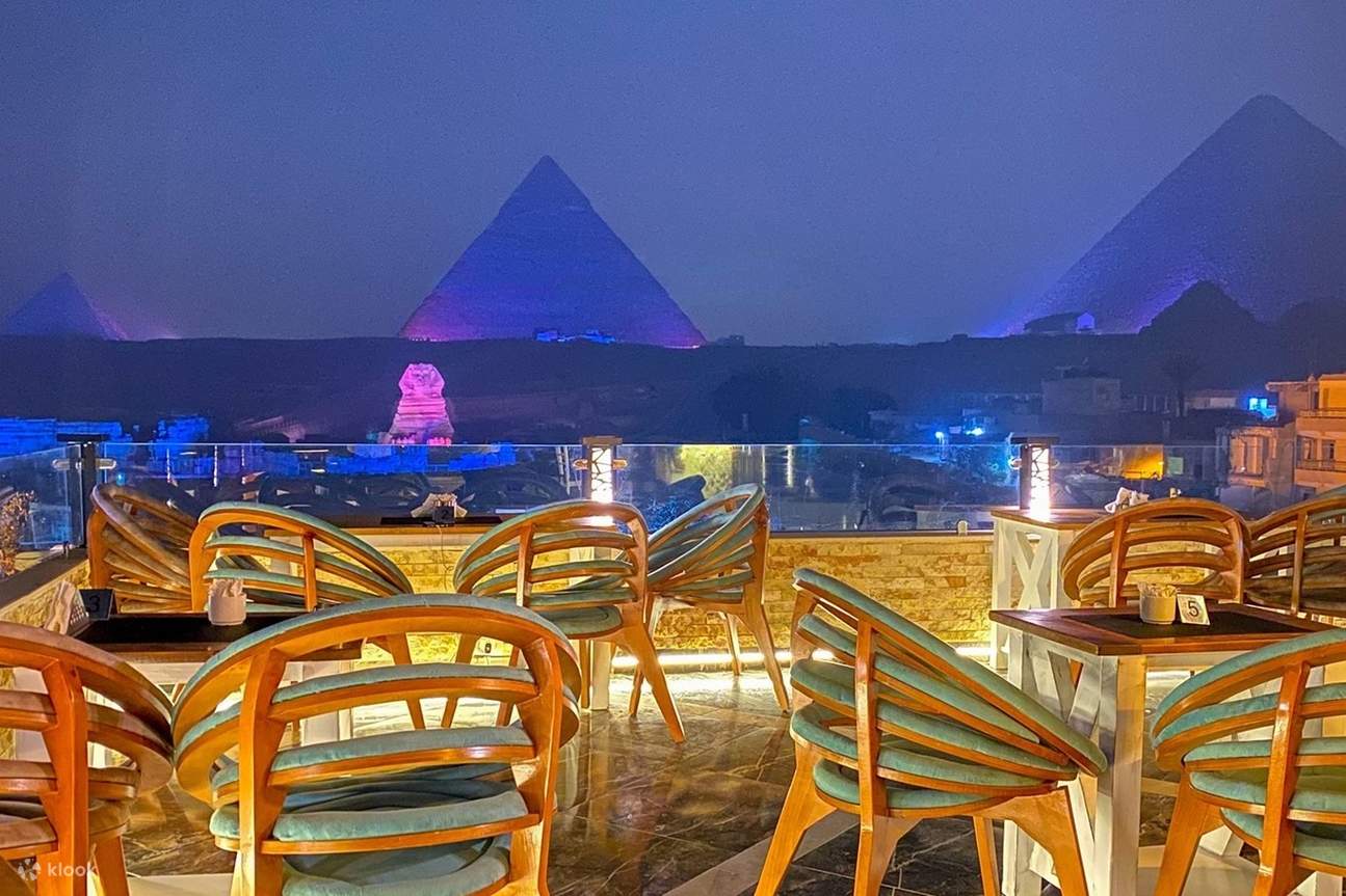 Cairo: Sound and light show with Dinner and Pyramids view - Klook