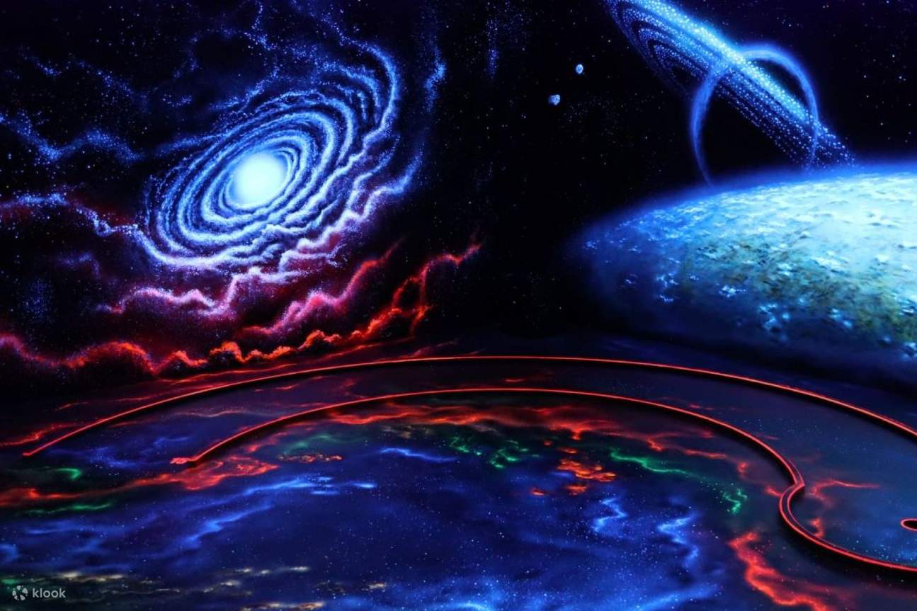 Billet pour le minigolf 3D Blacklight Dubai