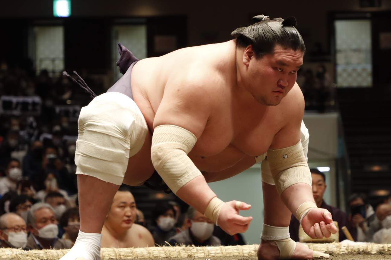 Japan's only homegrown sumo champ bows out in tears - Vanguard News
