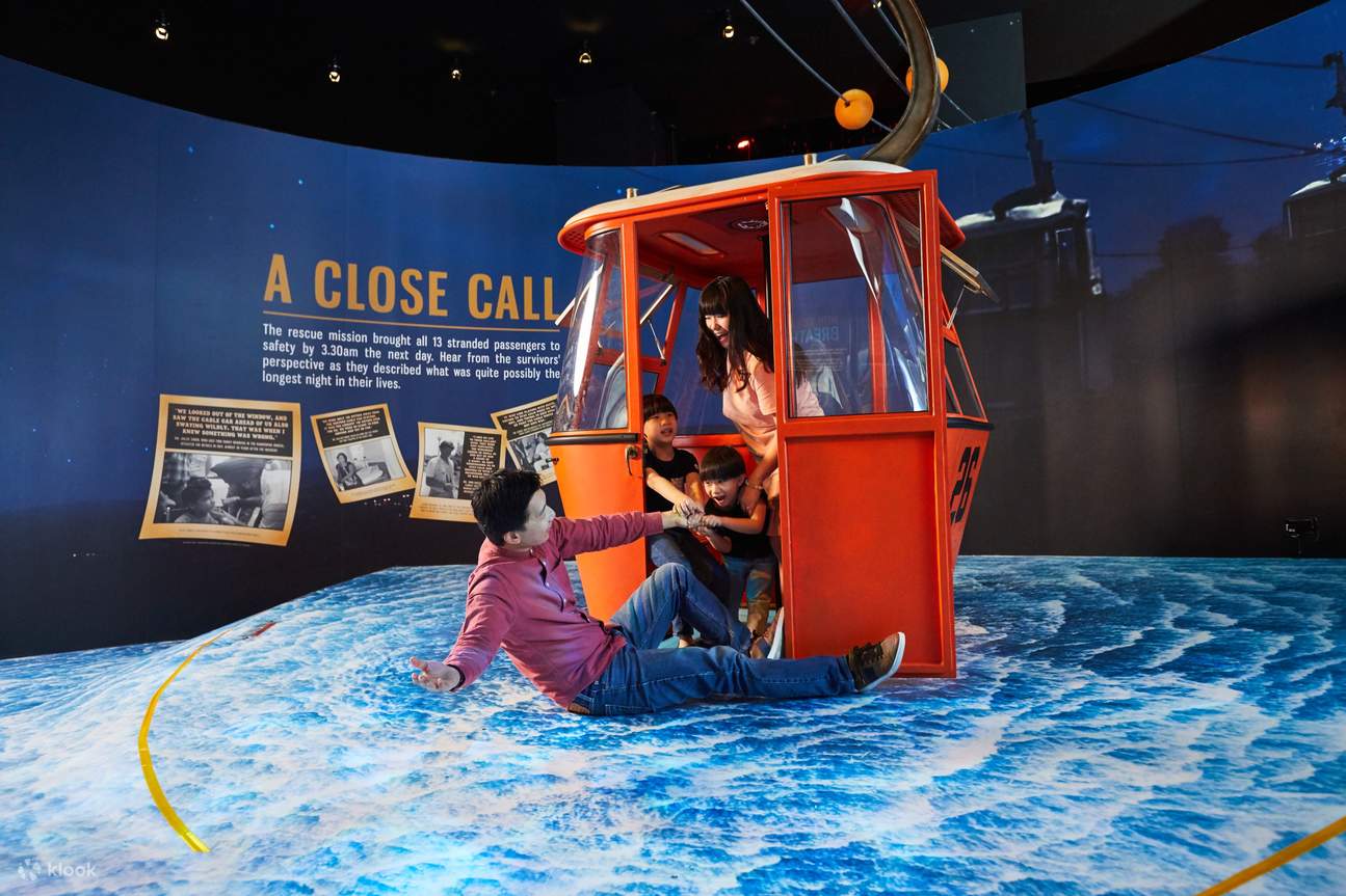 Exposición en la galería de visualización familiar