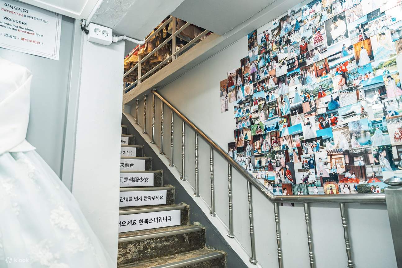 Penyewaan Hanbok dengan Penataan Rambut & Aksesori di hanbokgirls