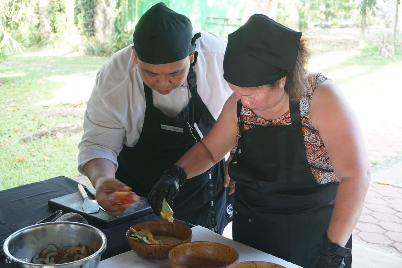 คลาสเรียนทำอาหารที่ Daluyon Beach and Mountain Resort ใน ปาลาวัน