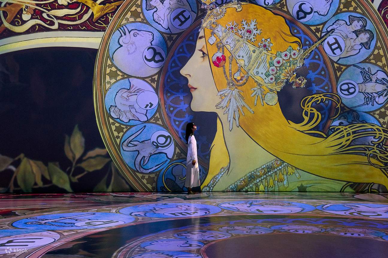 アルフォンス・ミュシャ> ソウルのメディアアート展チケット | Klook