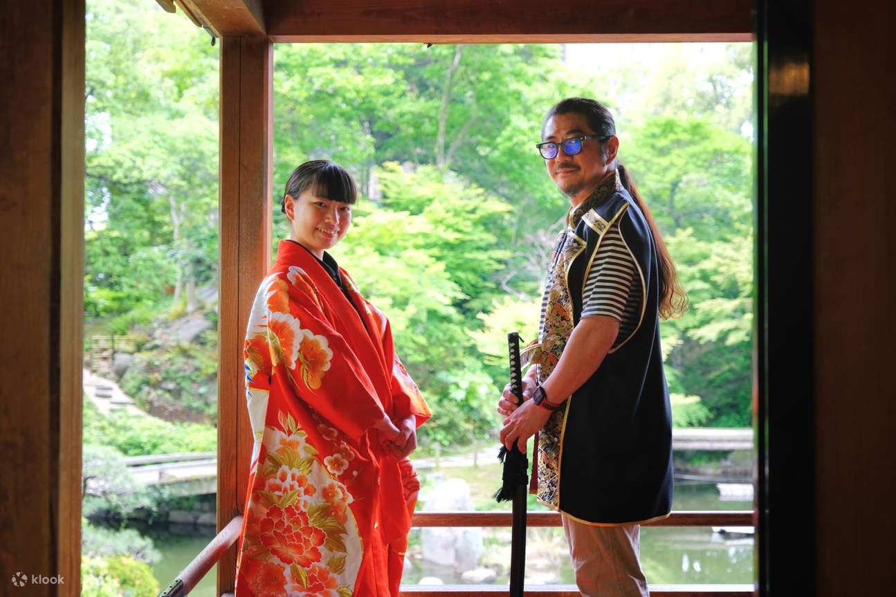 Матча Аффогато: прикосновение к традициям в саду замка Кокура