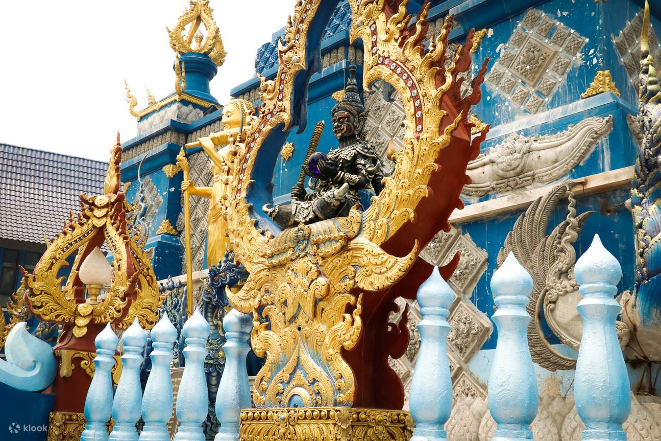 Chiang Mai: Blue White Black Temple in Chiang Rai - Klook