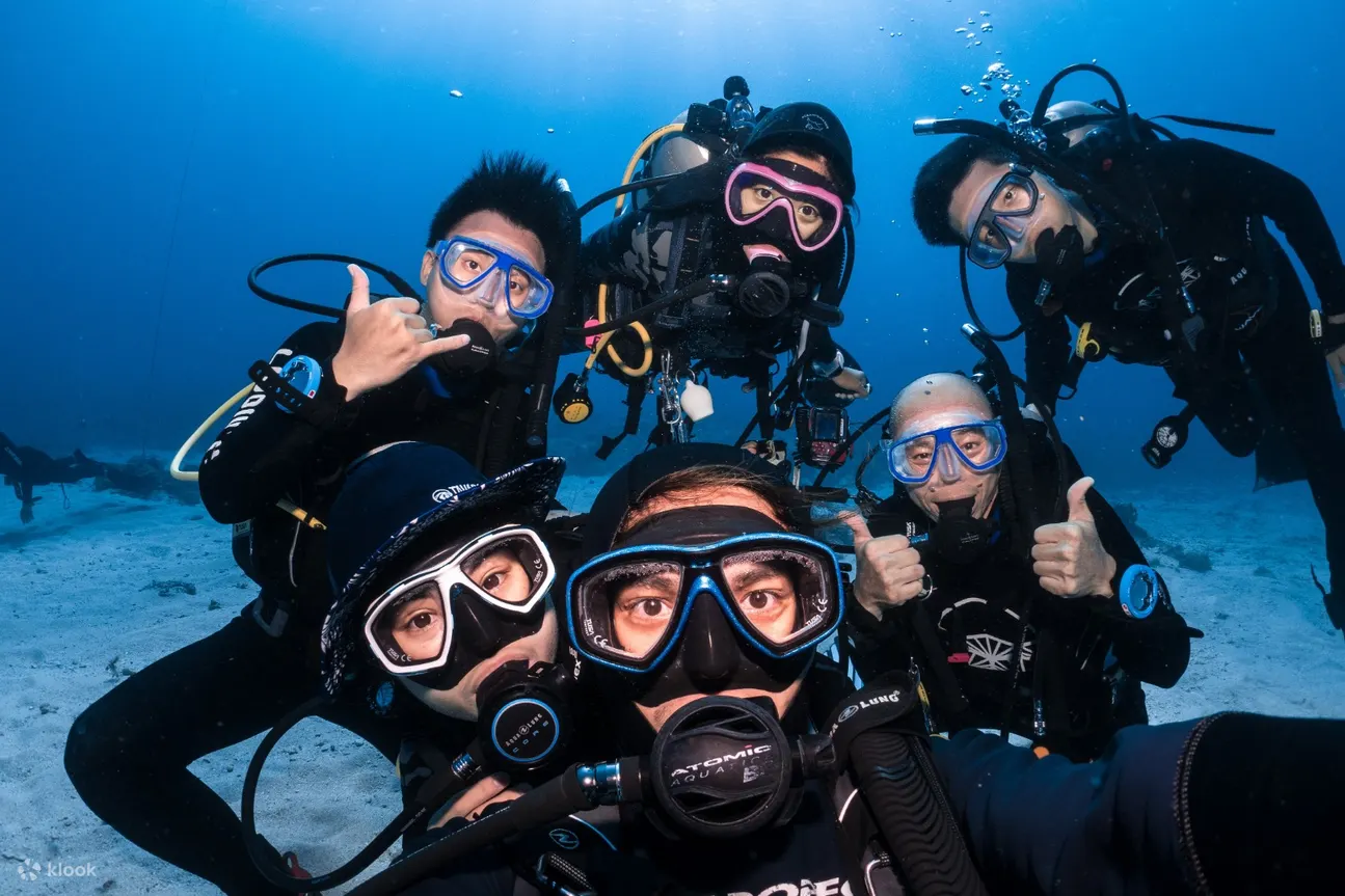 小琉球潜水考照：3天2夜 PADI 开放水域潜水课程
