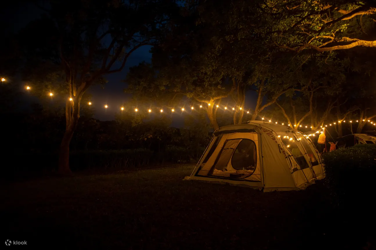 New Taipei Tamsui Outdoorbase Wild Tour Painted Sky One Park Three Meals No Equipment Camping - Klook Hong Kong