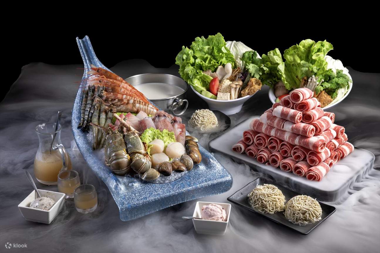 ร้าน Meat Boss Hot Pot ในไทเป