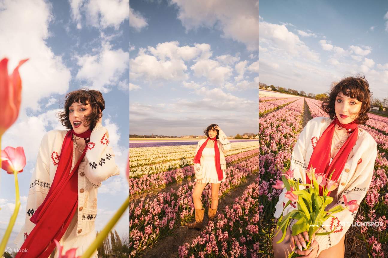 Индивидуальная фотосессия на каналах Амстердама: фотографии с обработкой