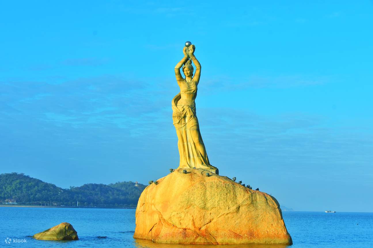 【Zhuhai—Patung Nelayan Zhuhai】Patung ini bukan hanya ikon kota, tetapi juga harapan di hati masyarakat, menemani penduduk Zhuhai melewati suka dan duka.