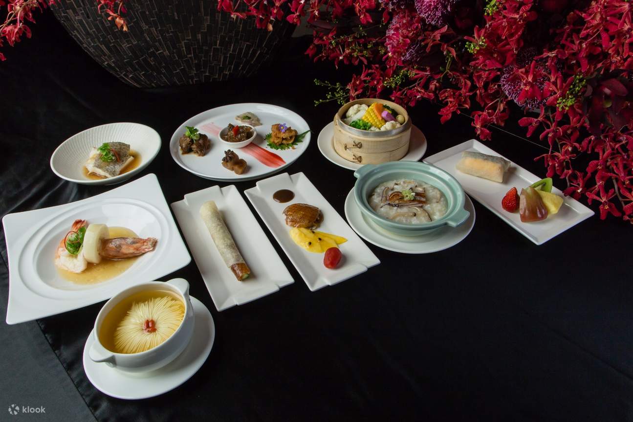 台北萬豪酒店宴客樓的套餐