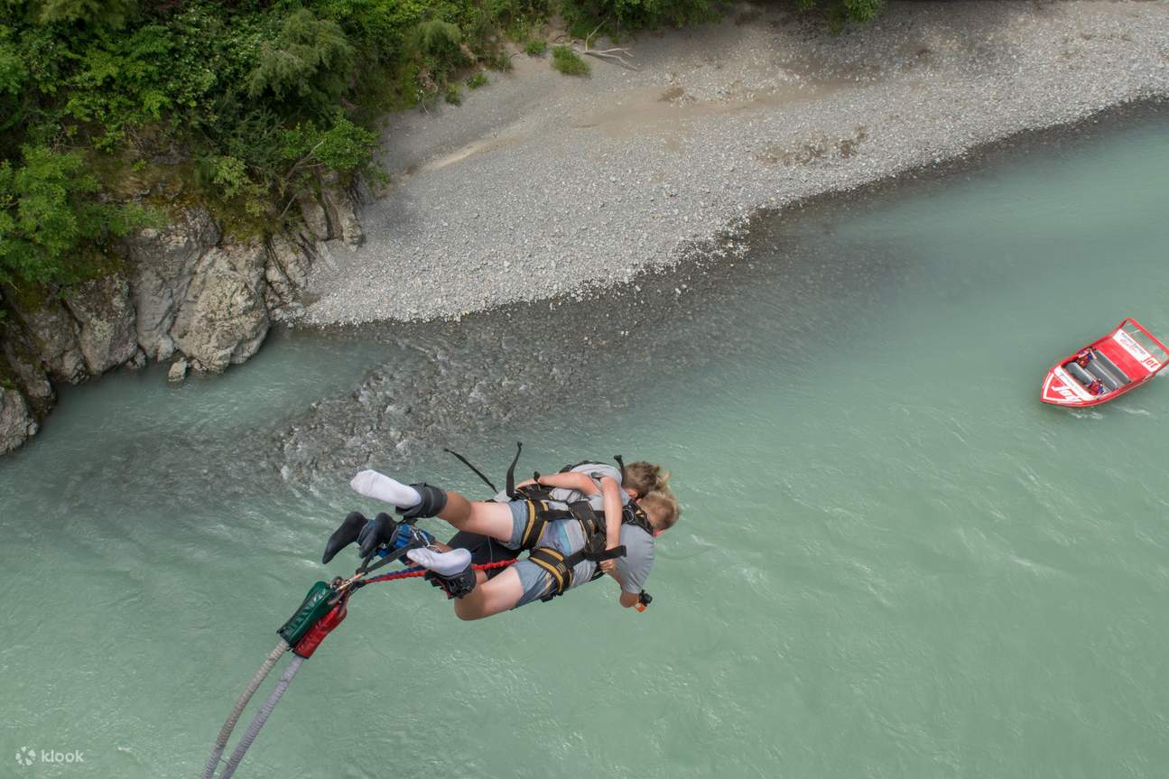 Saut à l'élastique en tandem Hanmer Springs