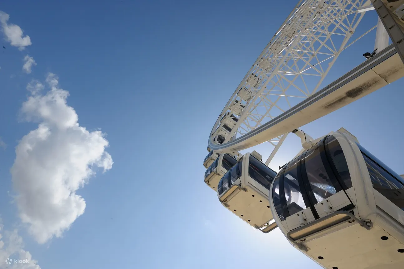 摩天轮与天空景观