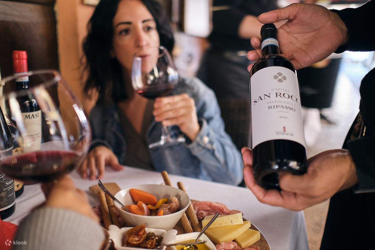 줄리엣의 집 근처 와인 테이스팅, 베로나