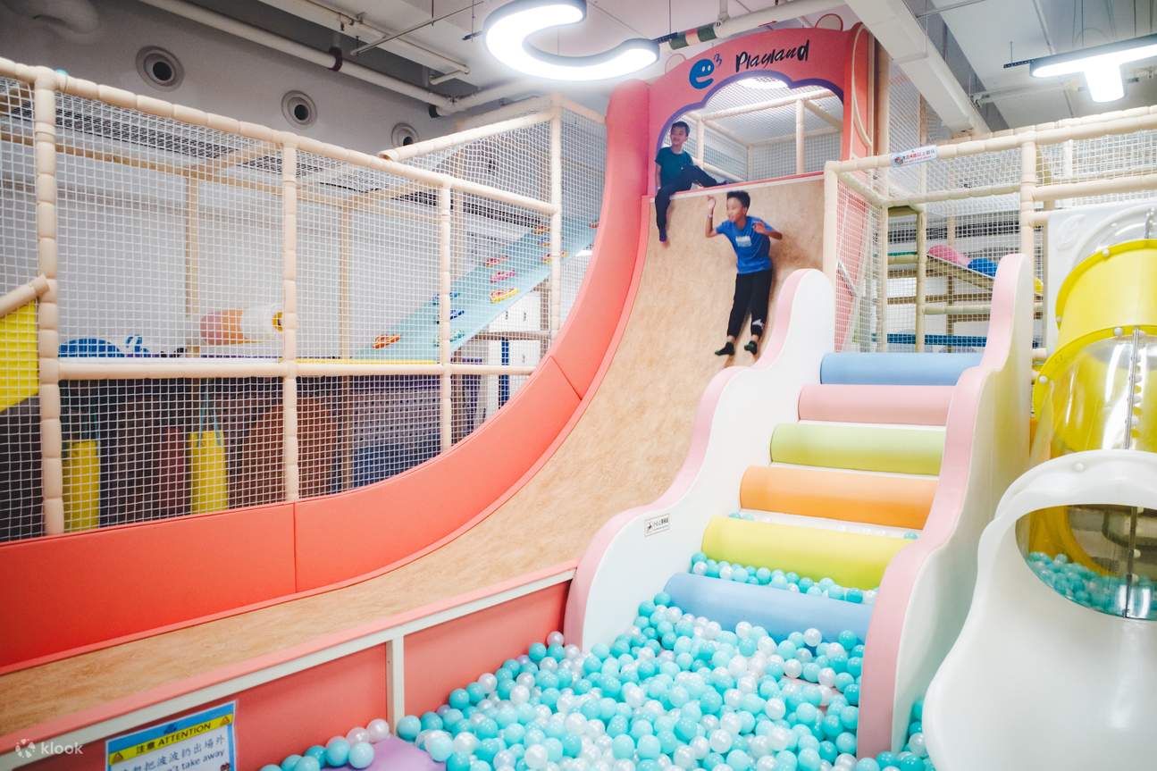 Sân chơi trong nhà dành cho trẻ em E Cube Playland｜Vịnh Cửu Long