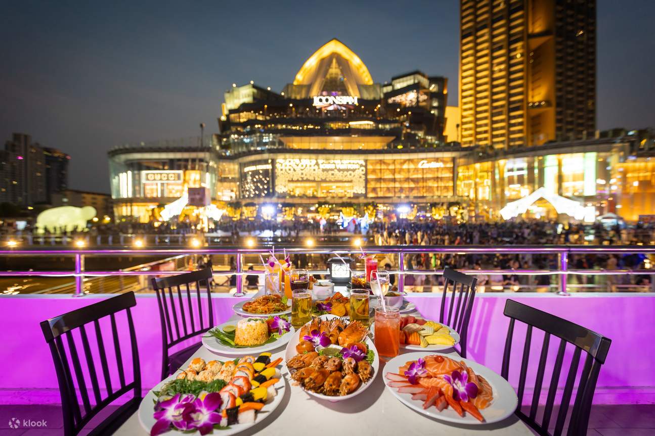 曼谷奢華白色饗宴遊船