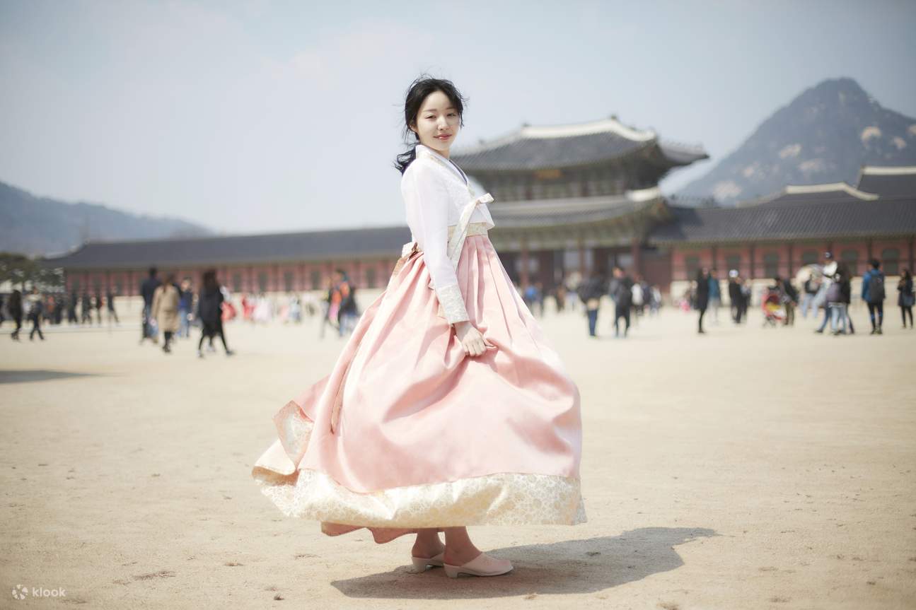 Hanbok tradicional