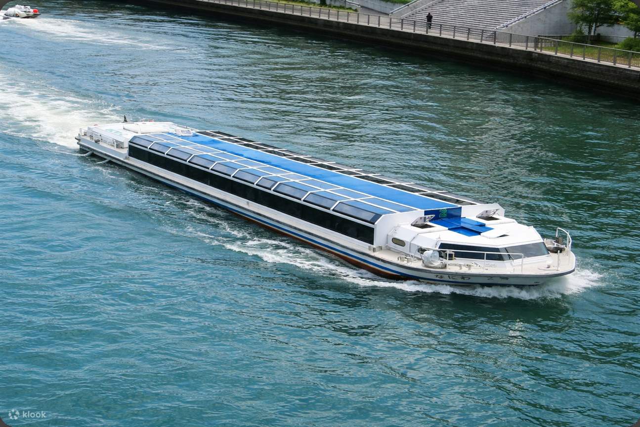 [Cherry Blossom Season Recommendation] Osaka Aqua Bus Cherry Blossom ...