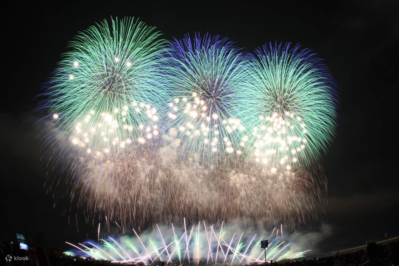 长冈祭大烟花汇演