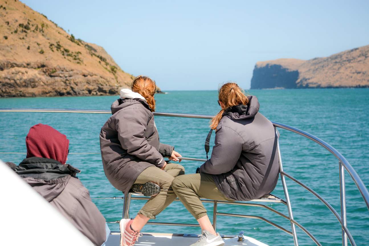 Con vista sull'ingresso del porto