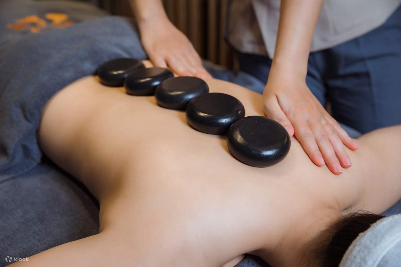 MF spa con massaggio con pietre calde